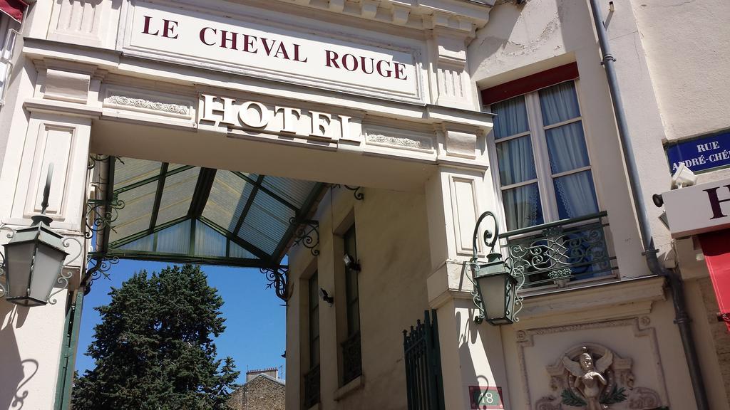 Hotel Du Cheval Rouge 베흑사이으 외부 사진